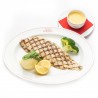 Sole Grillée, sauce Dijonnaise, purée à l'huile d'olives