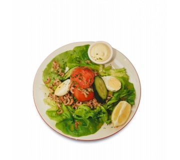La tomate aux crevettes grises 1 pièce